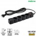 Extensão Elétrica 4 Tomadas + 2 USB 3m EPE 204 USB+ Intelbras - Preto